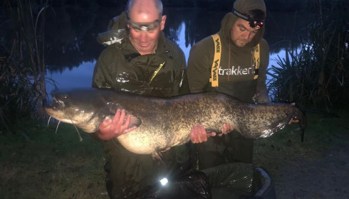 A 67 lb catfish from Lillypool, Simon O'Donnell, Oct 2021