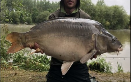 A 50 lb 2 oz carp from Lillypool, James Barton, Aug 2018