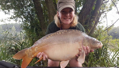 A carp from Lillypool, Abi Bainbridge, Aug 2016