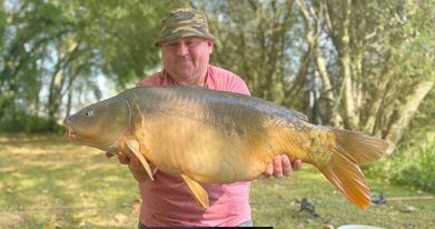 A 32 lb carp from Lillypool, Eddie Hudson, Sep 2021