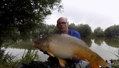 A 26 lb 1 oz carp from Lillypool, Stewart Bridge, Aug 2015