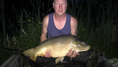 A 31 lb 5 oz carp from Lillypool, Will Charman, May 2017