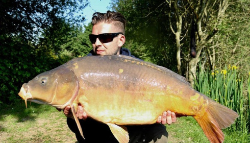 A 31 lb carp from Lillypool, Aaron Ludlow, May 2018