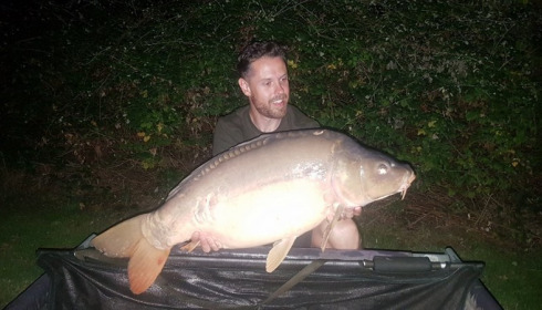 A 33 lb 6 oz carp from Lillypool, Jon Elsom, Aug 2017
