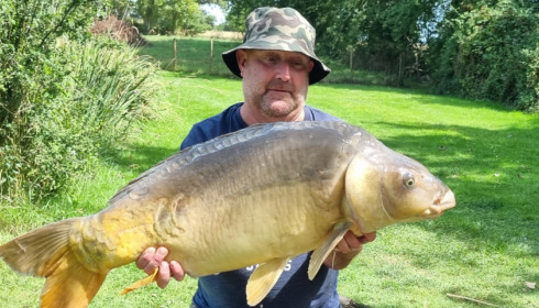 A 35 lb fish from Lillypool, Mirror, Aug 2023