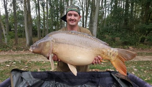 A 33 lb carp from Lillypool, John Holmes, Aug 2017