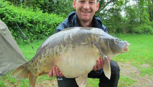 A 27 lb 9 oz carp from Lillypool, Richard Hardy, Apr 2014