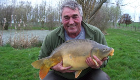 A 24 lb carp from Lillypool, Mar 2010