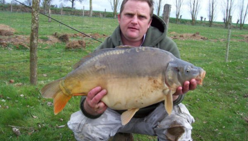A 22 lb carp from Lillypool, Mar 2010