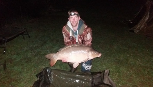 A 30 lb carp from Lillypool, Ryan Slattery, Apr 2017