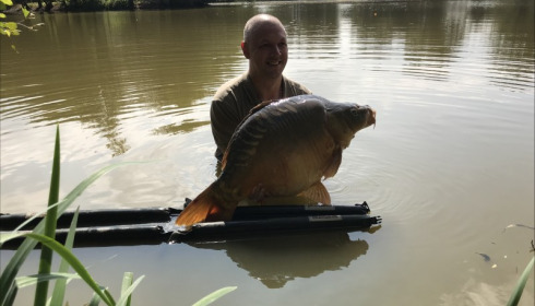 A 36 lb 1 oz carp from Lillypool, Andrew Groves, Sep 2018