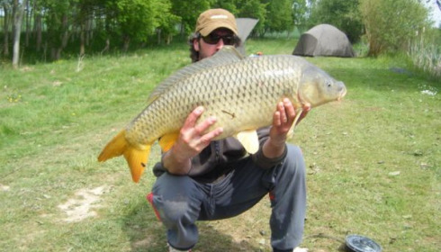 A carp from Lillypool, Glenn, May 2010