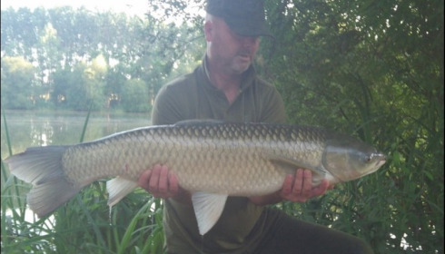 A 24 lb 2 oz grass carp from Lillypool, Danny Scott, Jul 2019
