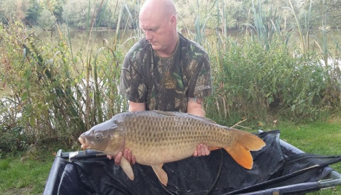A 25 lb 10 oz carp from Lillypool, Paul Drinkwater, Sep 2017