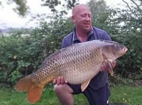 A 37 lb carp from Lillypool, Jason Baker, Sep 2021