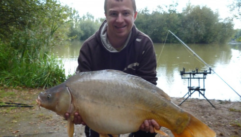 A 27 lb 5 oz carp from Lillypool, Ben Cook, Sep 2014