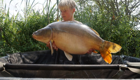 A 27 lb carp from Lillypool, Daniel Gordon, Aug 2015