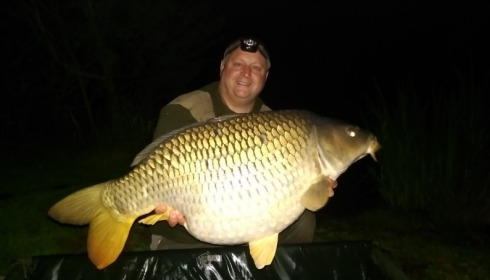 A 40 lb 2 oz carp from Lillypool, Shane Welch, May 2015