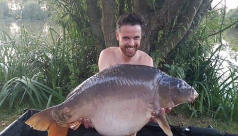 A 35 lb 12 oz carp from Lillypool, Jon Elsom, Aug 2016