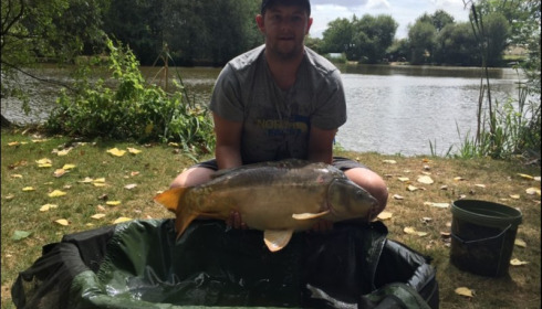 A 24 lb carp from Lillypool, Ian Gleig, Aug 2018