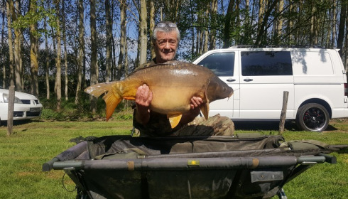 A 36 lb carp from Lillypool, Terry Biggs, Apr 2017