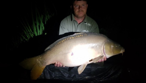 A 32 lb 11 oz carp from Lillypool, Glynn Jones, Jul 2018