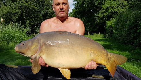 A 31 lb 4 oz carp from Lillypool, Phil Jackson, Jun 2017