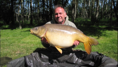 A 37 lb carp from Lillypool, Nick Alner, May 2019