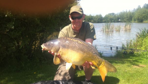 A carp from Lillypool, Si, Jun 2011
