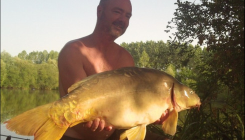 A 23 lb 13 oz carp from Lillypool, Danny Scott, Jul 2019