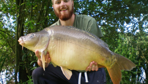 A 27 lb 6 oz carp from Lillypool, Fred Collier, Jul 2014