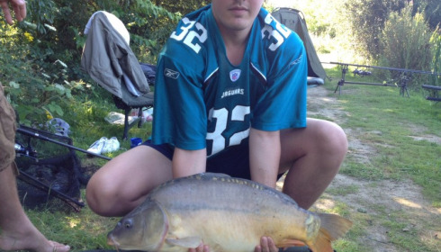 A carp from Lillypool, J Cain group, Jul 2012