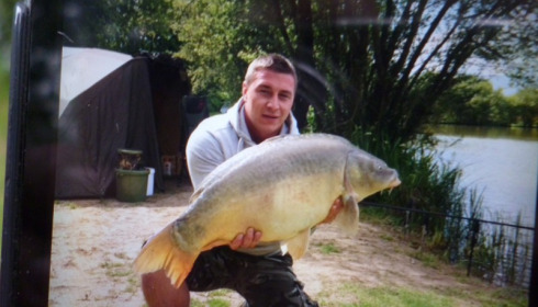 A 27 lb carp from Lillypool, Chris, May 2015