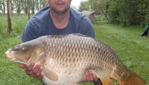 A 34 lb 8 oz carp from Lillypool, Danny Reynolds, May 2016