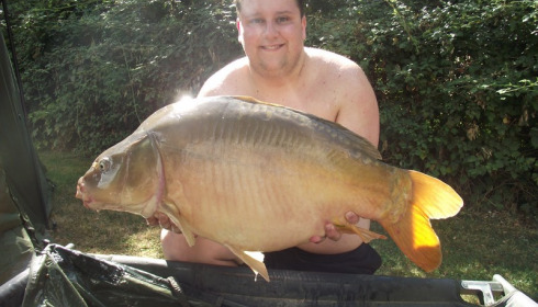 A 30 lb 8 oz carp from Lillypool, Michael Lock, Sep 2016