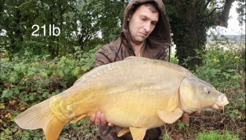 A 21 lb carp from Lillypool, Chris Waldron, Sep 2019
