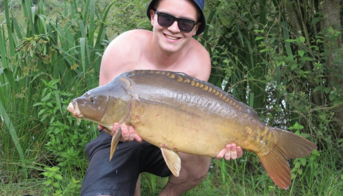 A 25 lb 12 oz carp from Lillypool, Tom Peach, Jun 2014