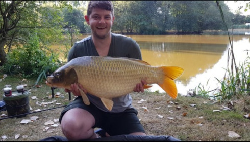 A 33 lb carp from Lillypool, Ian Gleig, Aug 2018