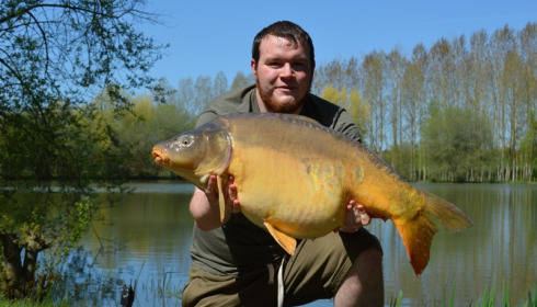 A 35 lb carp from Lillypool, Ryan Snelson, Apr 2018