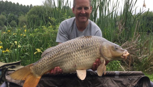 A 24 lb 2 oz carp from Lillypool, Tim Booth, May 2017
