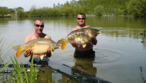 A carp from Lillypool, mark and andy, Apr 2011
