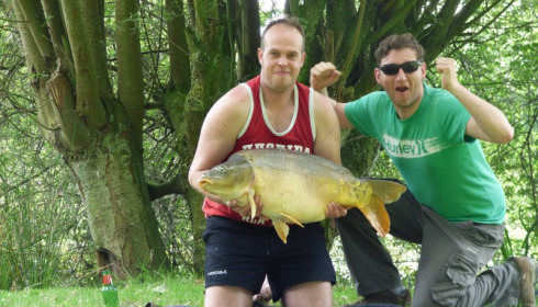 A 33 lb 10 oz carp from Lillypool, Ben Cooper, May 2015