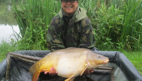 A 31 lb 2 oz carp from Lillypool, Lorna Smith, Jun 2016