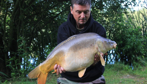A 23 lb 4 oz carp from Lillypool, Norman Royston, Jul 2014