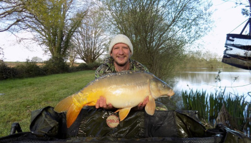 A 21 lb 4 oz carp from Lillypool, Jamie Miller, Apr 2016