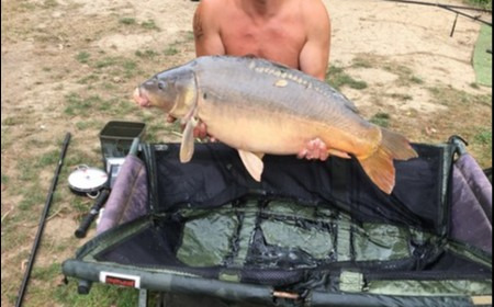 A 28 lb 12 oz carp from Lillypool, Phil Milner, Aug 2018