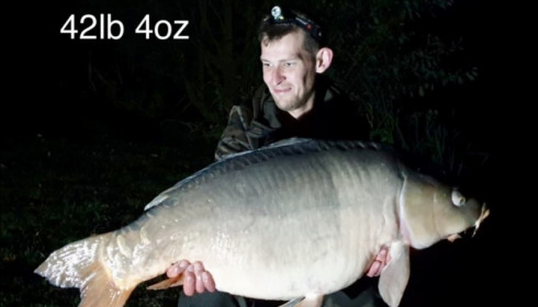 A 42 lb 4 oz carp from Lillypool, Chris Waldron, Sep 2019