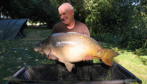 A 46 lb carp from Lillypool, Merv Oakenfull, Jul 2017