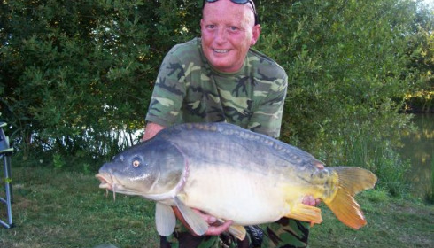 A carp from Lillypool, Planty, Jul 2010