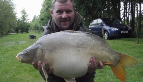 A 29 lb 10 oz carp from Lillypool, Eddie Hudson, May 2014
